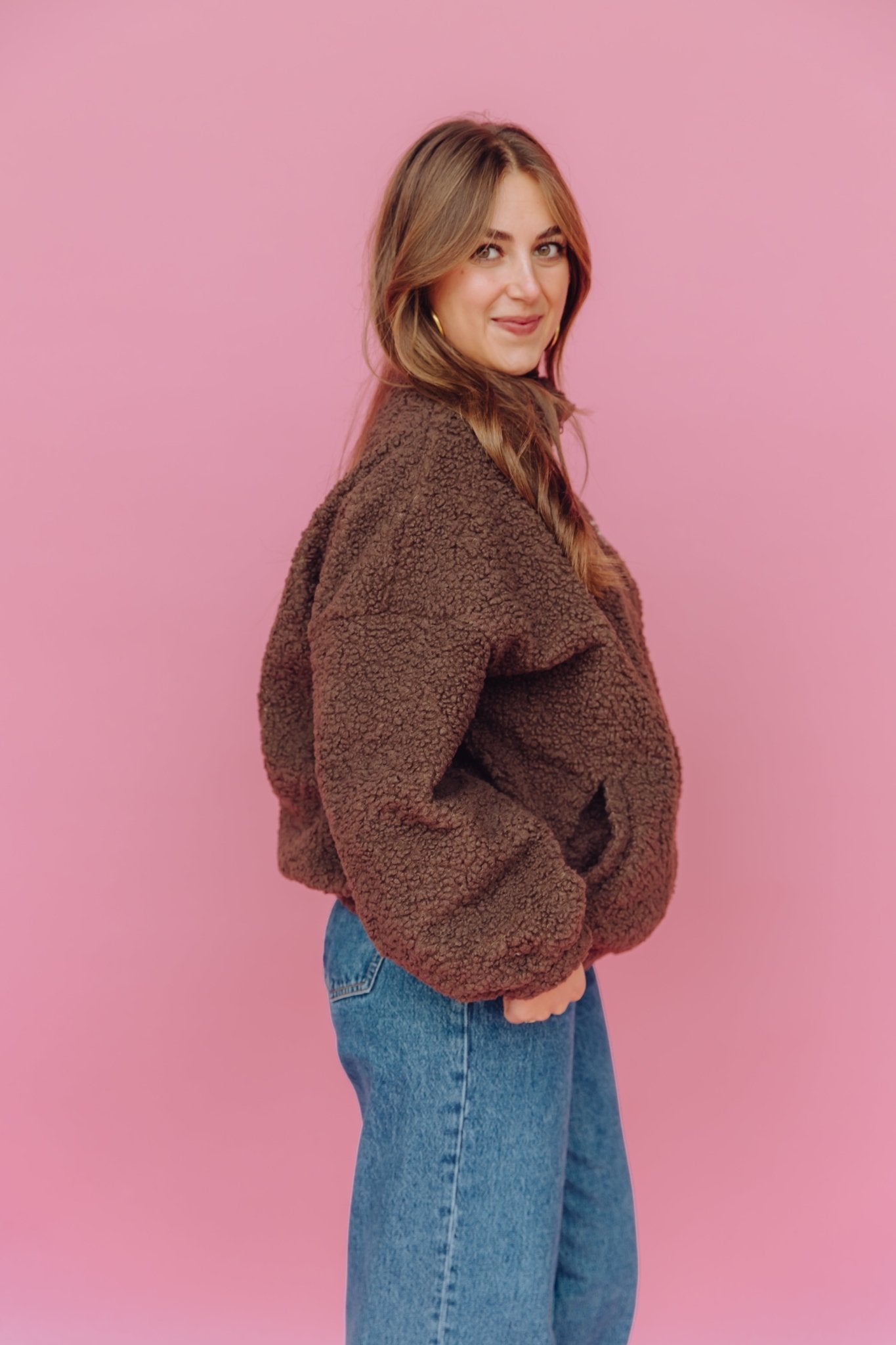 Floris Cardigan - Bruin