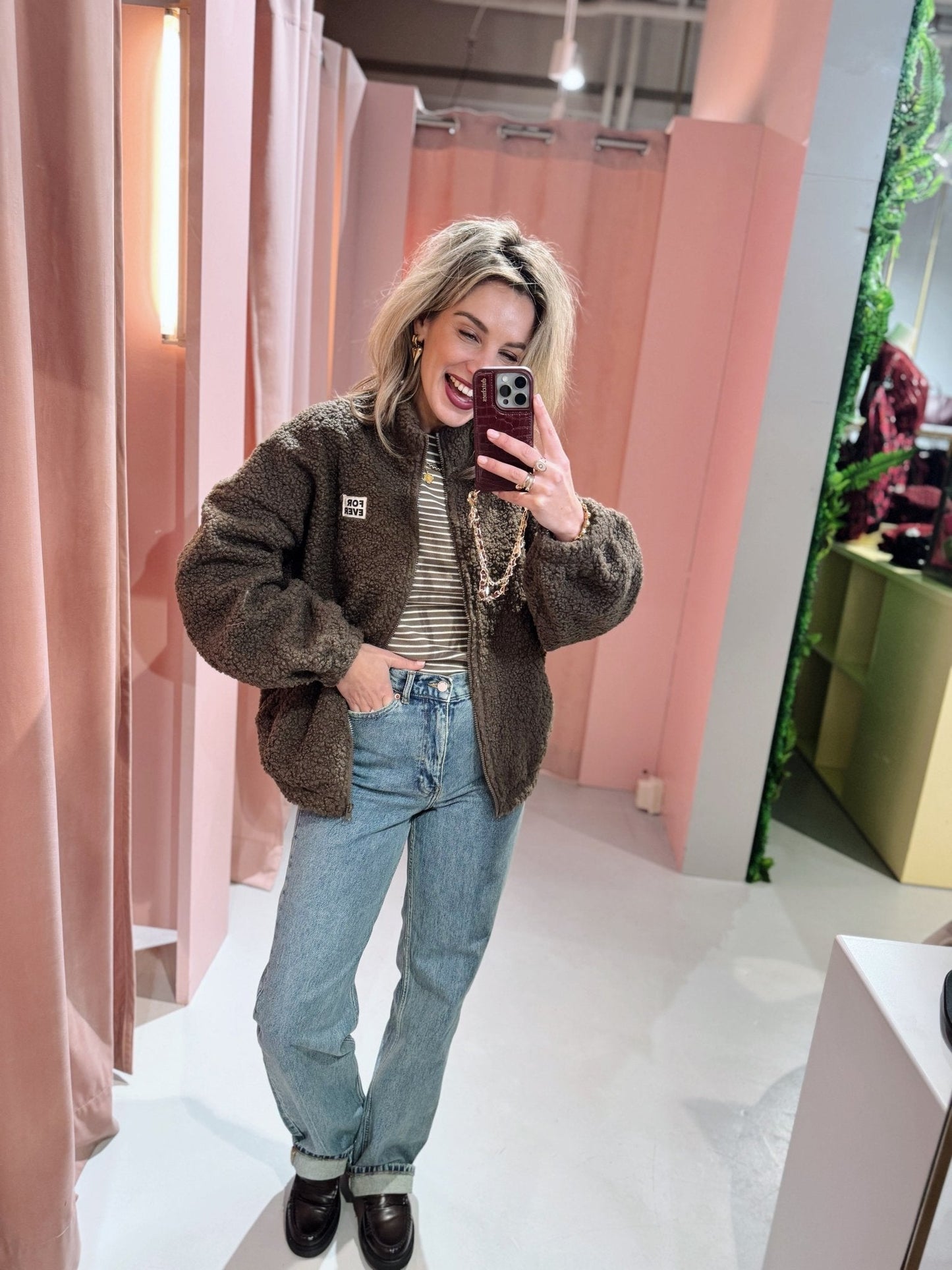 Floris Cardigan - Bruin